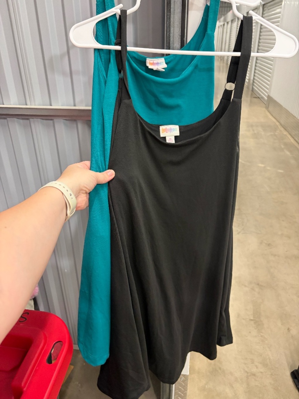 LuLaRoe Lynn Romper Set (2pcs), Size Medium